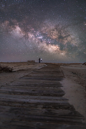 Boardwalk Milky Way