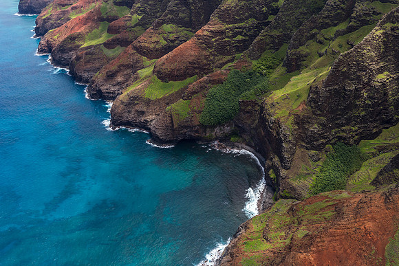 Na Pali Coast Overhead
