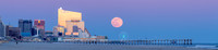 Atlantic City Moon Rise