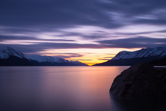 Sunset on the bay