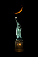 Crescent Moon Statue of Liberty