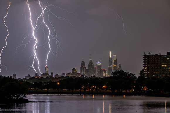 Multiple Strikes over Philadelphia