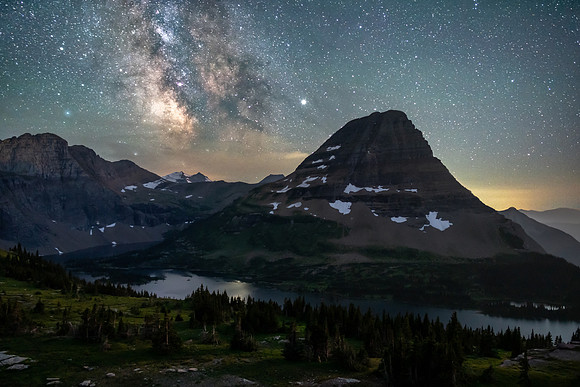Glacier Milky Way